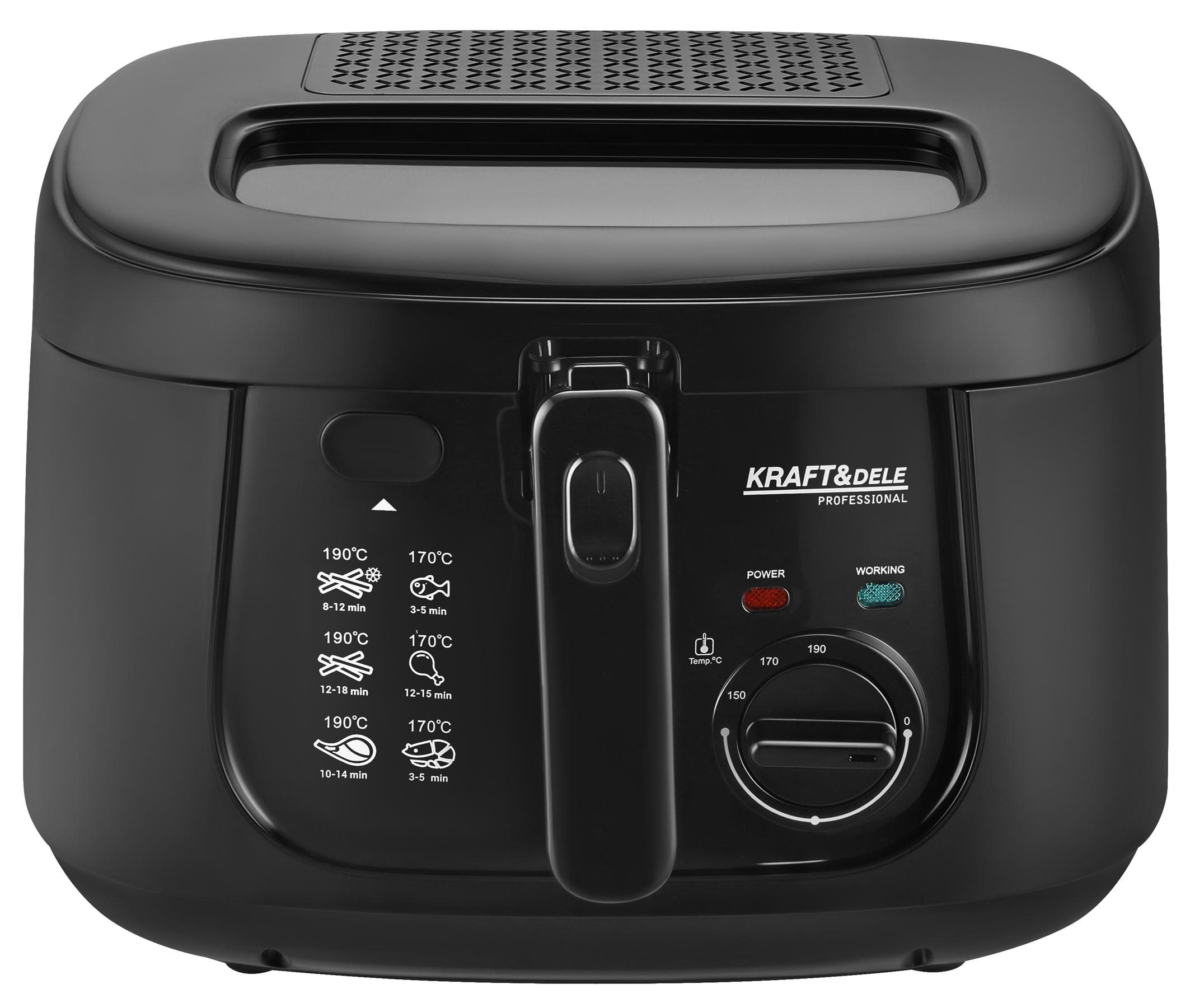 KRAFT&DELE Friteza 2,5 L 1950W KD4332 - 3