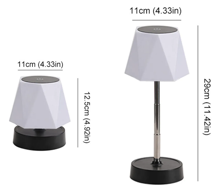 Lampa Noćna LED na dodir, prijenosna punjiva, precizno osvjetljenje i moderan dizajn - 2