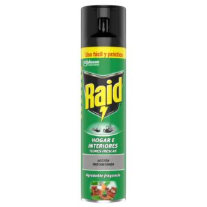 Raid Sprej Protiv Muha i Komaraca za Dom i Unutarnju Upotrebu 400ml, miris Svježeg Cvijeća