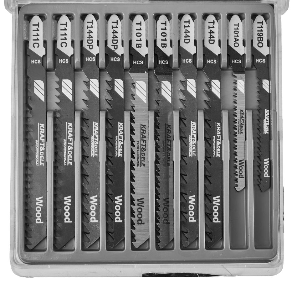 Set Listova Ubodne Pile, 10 komada Različitih KD10336 - 3