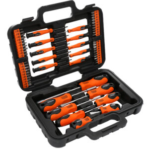 Set Odvijača i Bitova 58 dijelova KD10903 Križni Plosnati Precizni Torx - 1