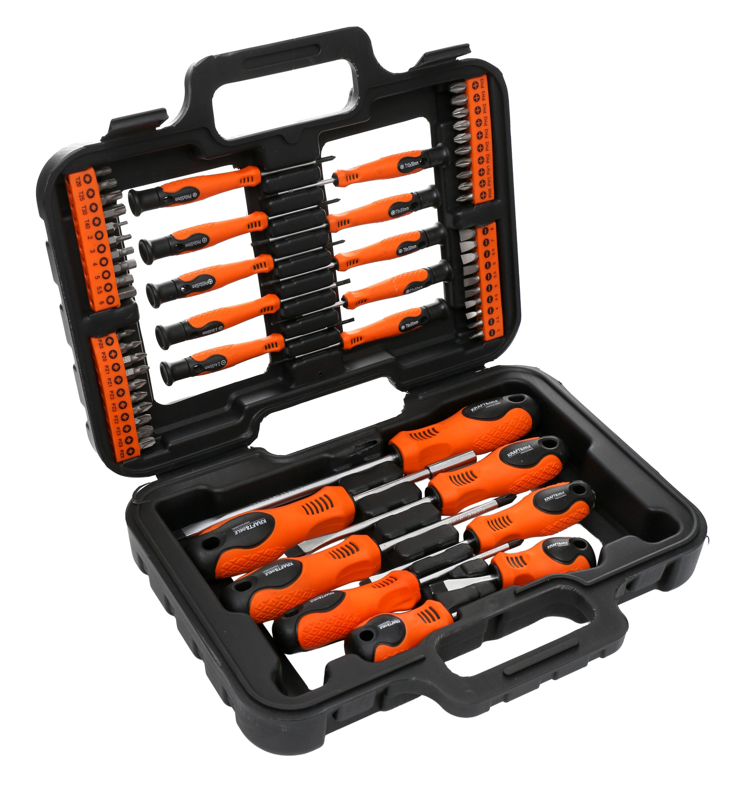 Set Odvijača i Bitova 58 dijelova KD10903 Križni Plosnati Precizni Torx - 1