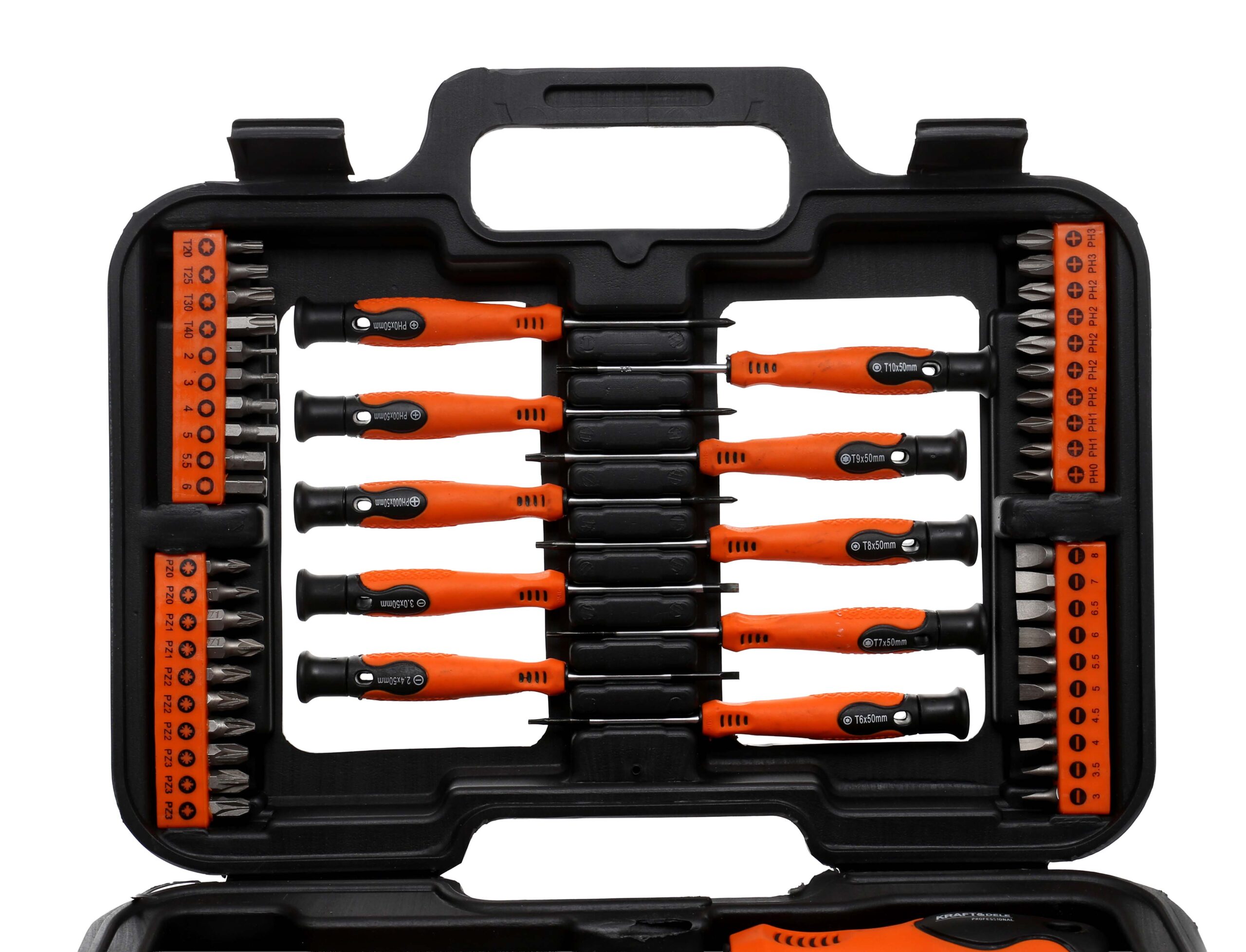 Set Odvijača i Bitova 58 dijelova KD10903 Križni Plosnati Precizni Torx - 3