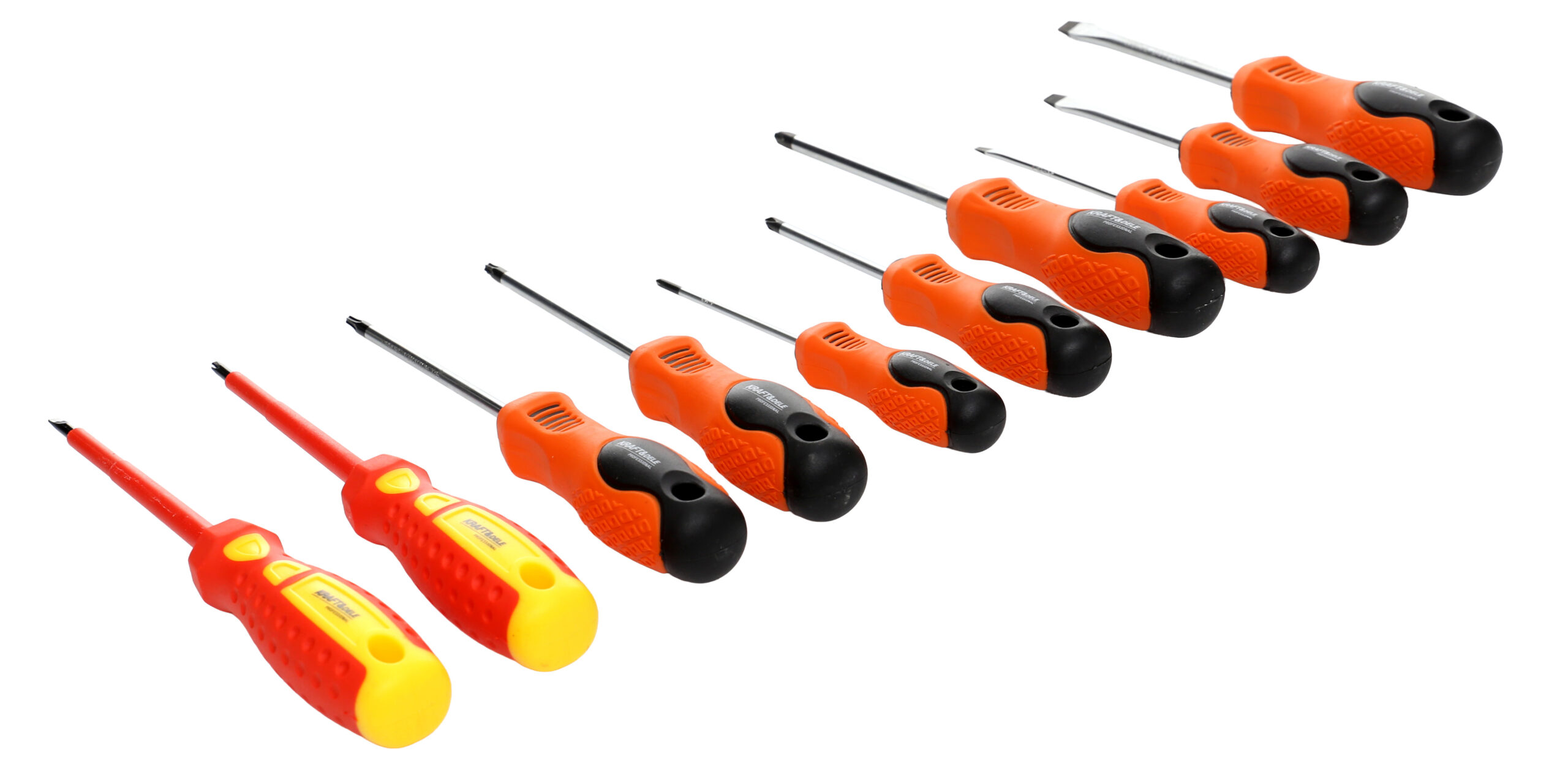 Set odvijača 10-dijelni KD10901, Ravni, križni i TORX - 2