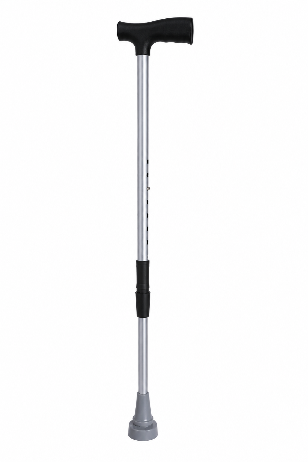 Štap za Hodanje Aluminijski s Ergonomskom ručkom 12cm i Protukliznim Gumenim Nastavkom, 7 razina Visine 72 cm do 90 cm