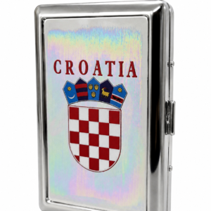 Tabakera Srebrna sa Hrvatskim grbom 918-Y20 (Kopiraj)