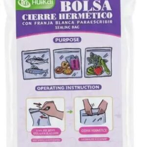 Vrećice sa Zip Lock Zatvaračem za Višekratnu Upotrebu – 150 × 220 mm, 15 kom - 1