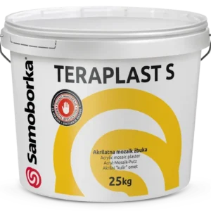 TERAPLAST S  25kg, akrilatna mozaik žbuka, kulir zrno do 1,2mm - 1