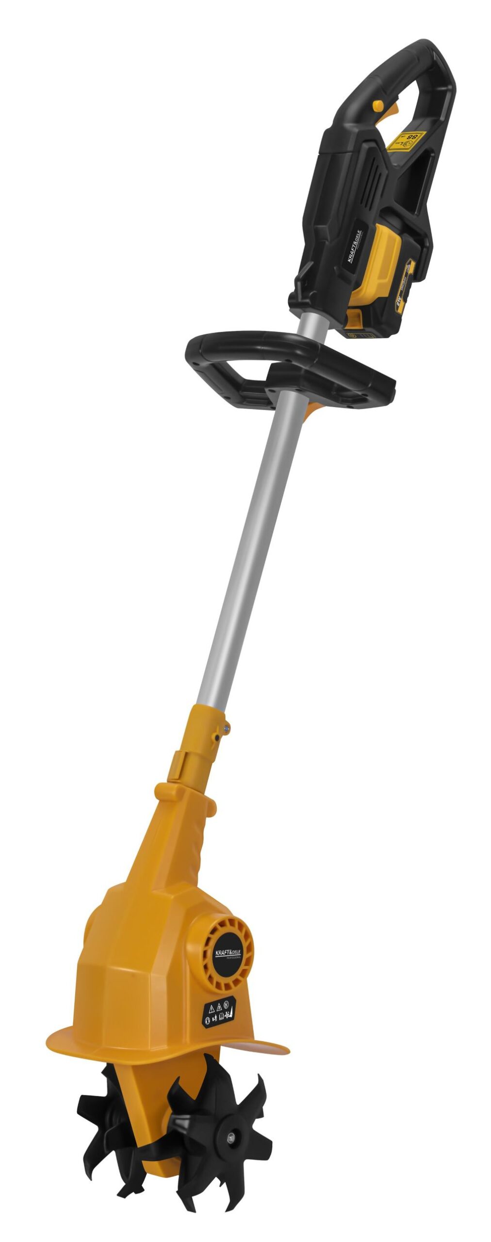 KRAFT & DELE Kultivator za pripremu zemlje za male vrtove, cvjetnjake Aku 21V 2Ah KD6028 - 3