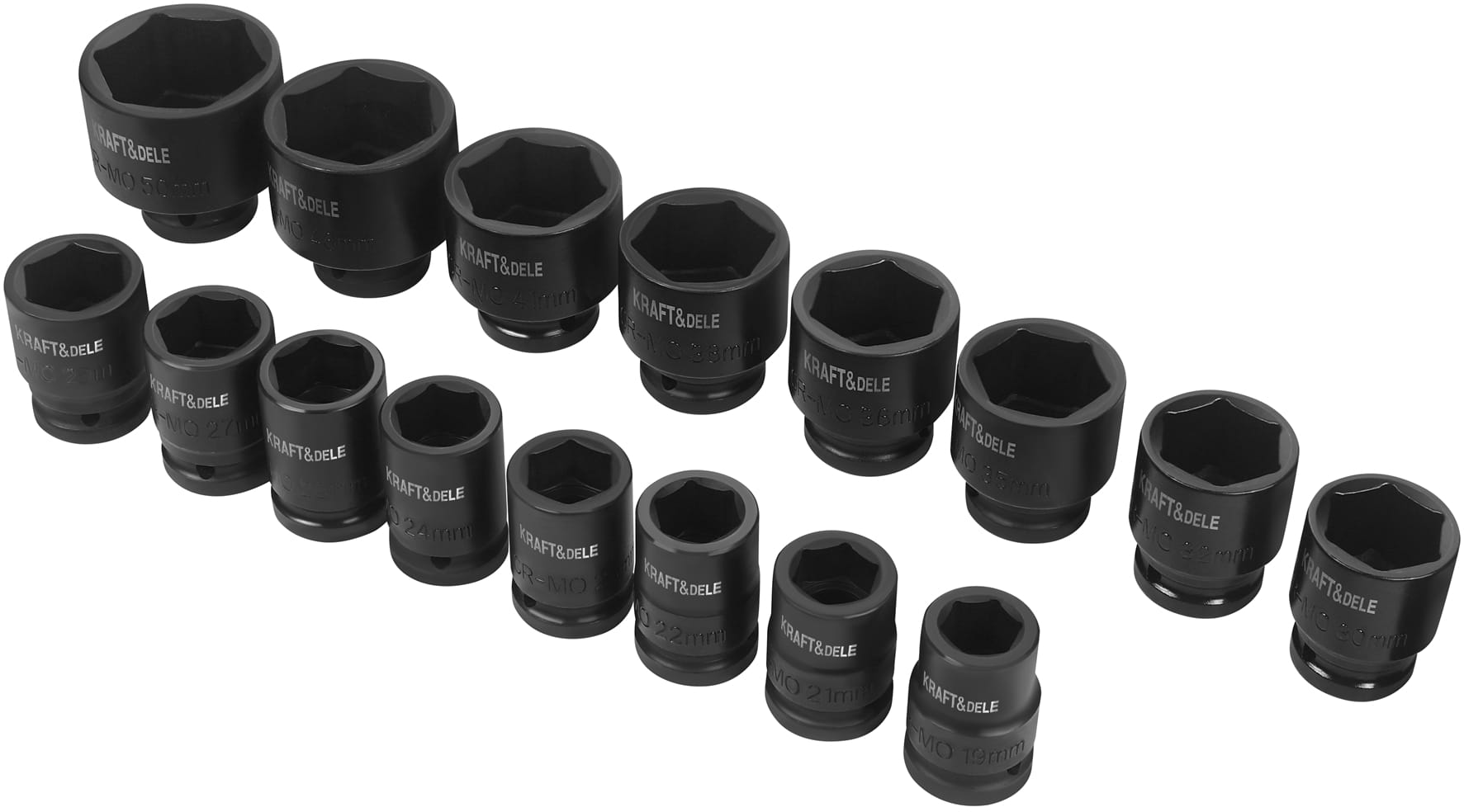 Ključevi Udarni 3/4" 21 kom KD11868 Račva + produžeci + udarni nastavci - 3