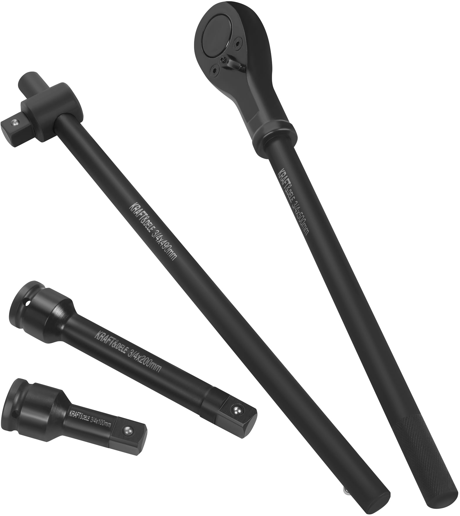 Ključevi Udarni 3/4" 21 kom KD11868 Račva + produžeci + udarni nastavci - 4