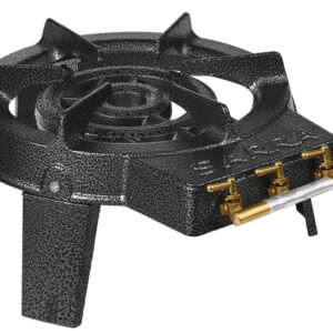 Plinski plamenik na tri noge s tri ventila, Plinski Štednjak 9,8 kW KD117851 - 1