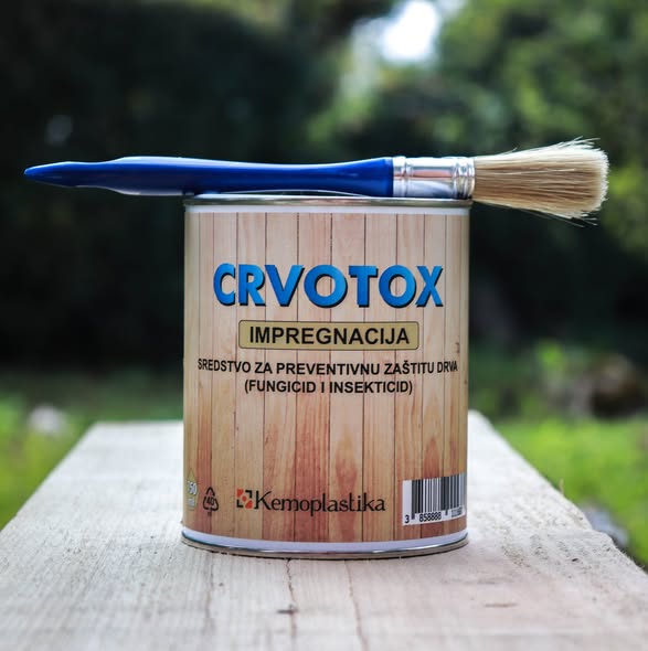 CRVOTOX Impregnacija za drvo 1/ 3 / 5 / 10 litara - Bezbojna - 5