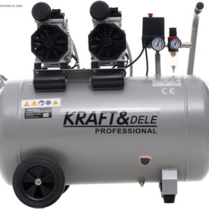 Kompresor bez ulja 100L 2x1500W KD1398 KRAFT&DELE (Copy) - 1