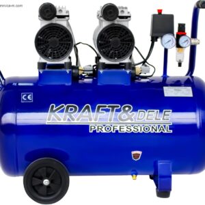 Kompresor bez ulja 100L 3000W 582L/min KD4053 KRAFT&DELE (Copy) - 1