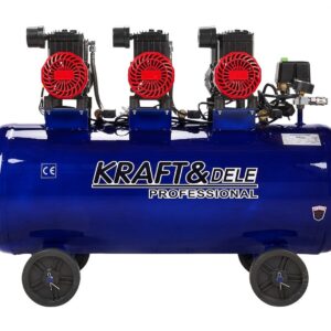 Kompresor bez ulja 100L 6000W 660L/min KD4094 KRAFT&DELE (Copy) - 1