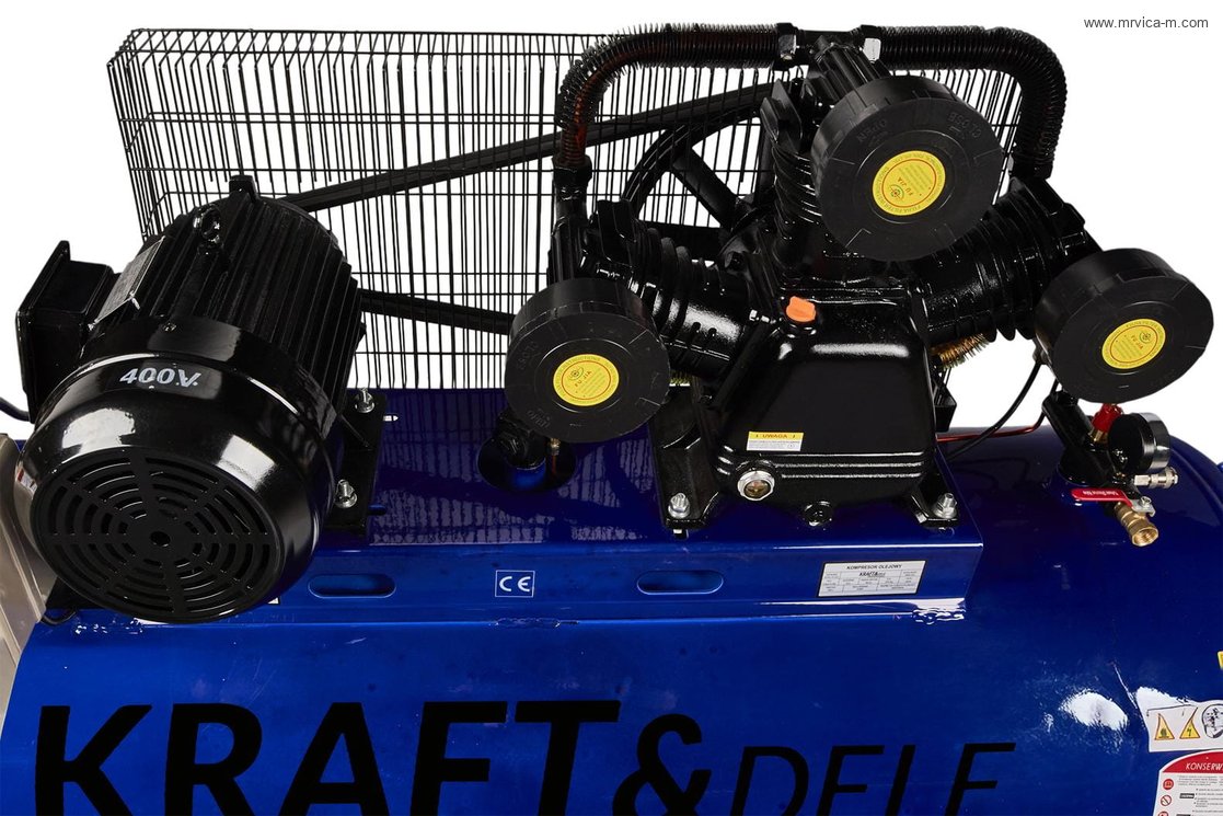 Kompresor uljni 300L 9,5kW KD1409 KRAFT&DELE - 8