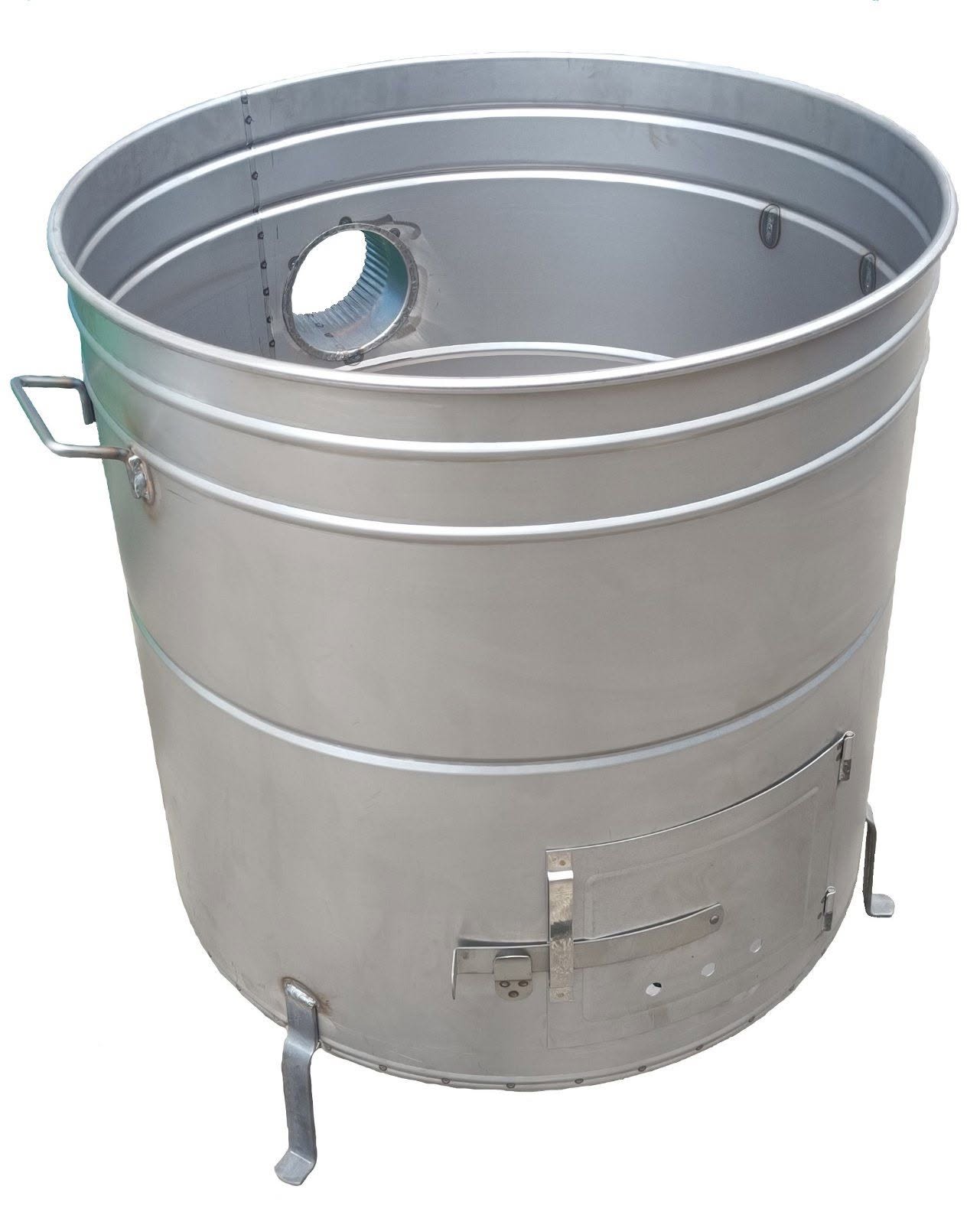 Kotao za kolinje samo ložište za kotao od 50 litara duboki Ø 52 cm pocinčani lim (Copy) - 1