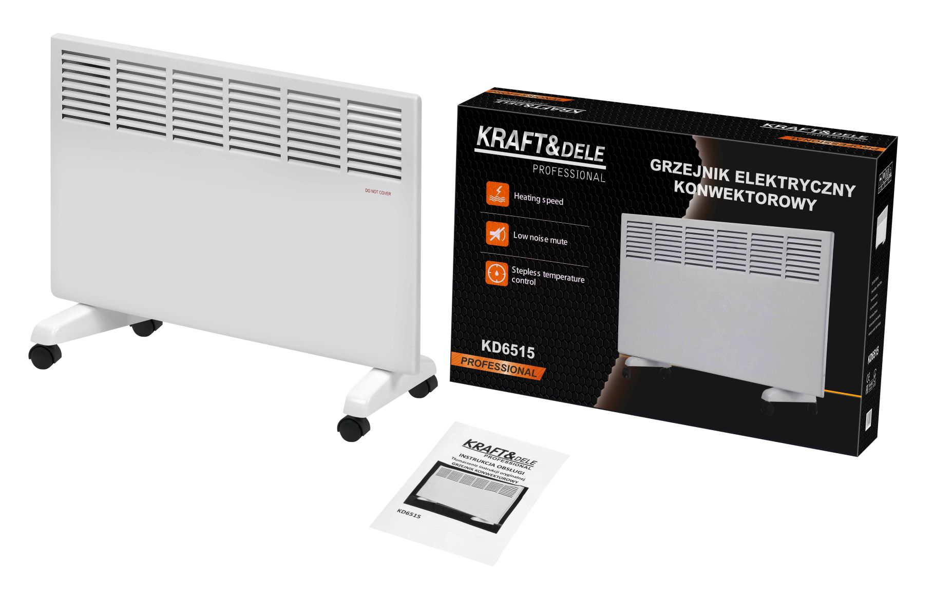 Grijalica Konvektorska Radijator Električni 2000W KD6515 - 7