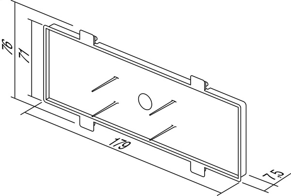Poklopac kutije zaštitni PM7 10/1 DM73 MODUL - 2