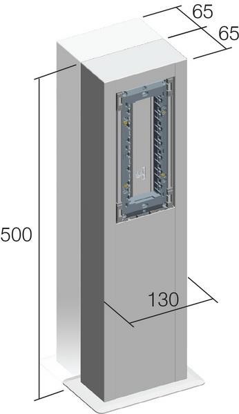 Stupić MA dvostruki 2x 130x65x500 RT53 Siva/Bijela - 2