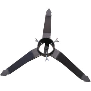 Stalak za bor Crni Ø100mm za XXL jelke