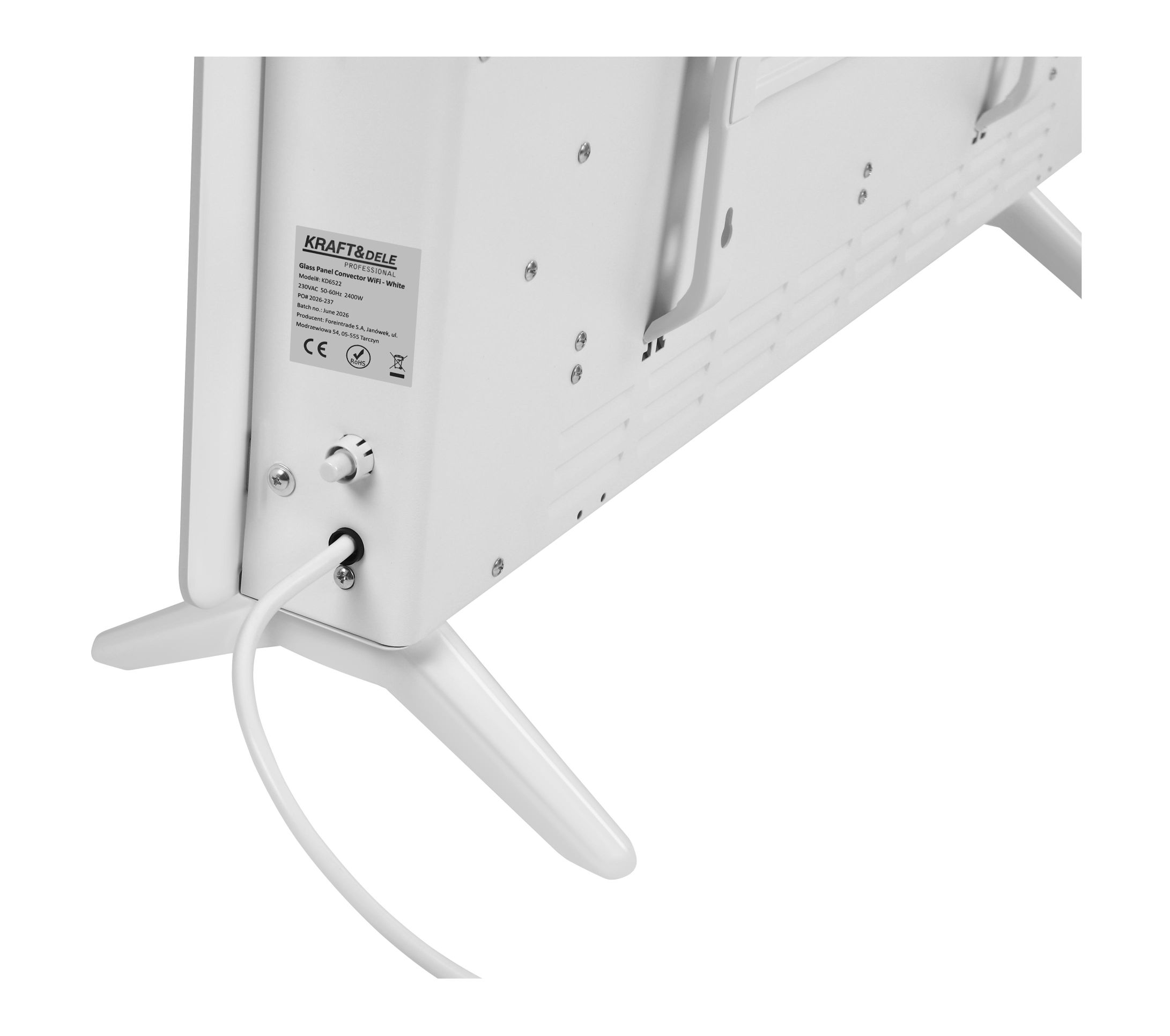 Grijalica Radijator ploča 2400W s Wi-Fi-jem KD6522 - 4