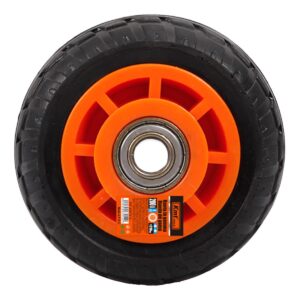 Kotač za Transportna Kolica Rudle Puna Guma, Ø200 mm širina 50mm Osovina Ø15 mm, maksimalno 210 kg 1 komad - 1