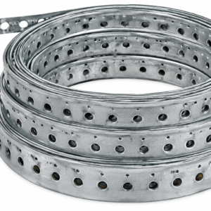 Traka metalna Perforirana 12 × 0,8 mm – 2 m, za montažu i razne radove