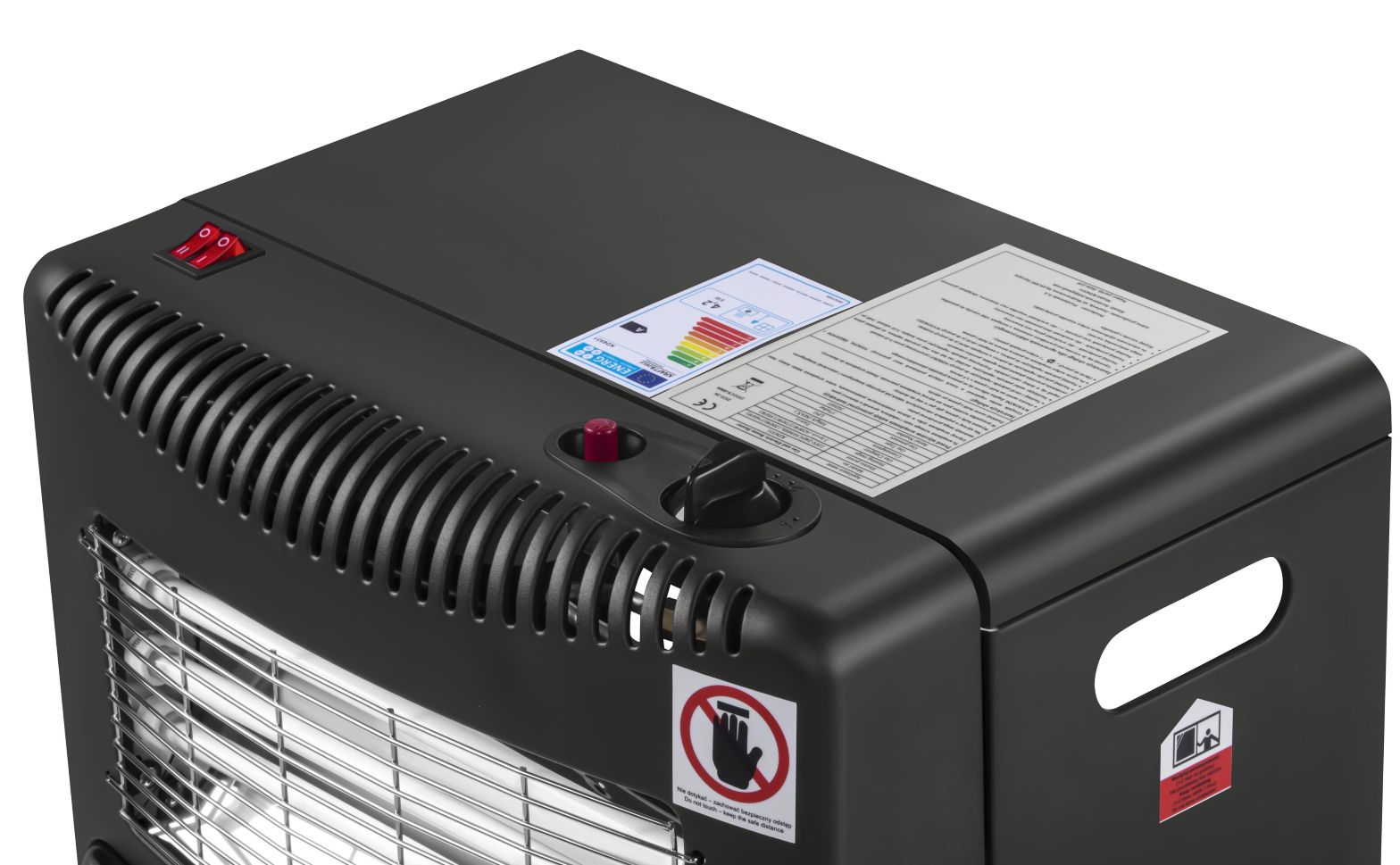 Grijalica Plinska na bocu 1500/2750/4200W i Električni Radijator 1200W 2 u 1 KD6531 - 6