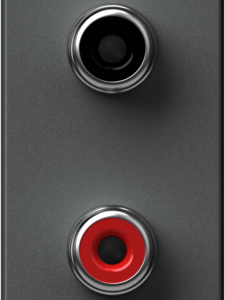 Utičnica audio 2xRCA 1M KM22 MODUL