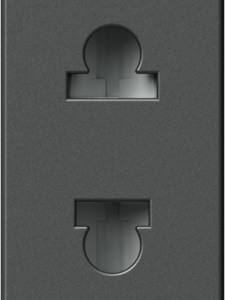 Utičnica Euro/američka+ks 2P 16A 250V~ 1M MODUL