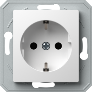 Utičnica Schuko 2P+E 16A 250V~ VE10XO EKONOMIK bez okvira